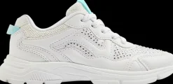 Best białe sneakersy dziewczęce ozdobione kryształkami Dzieci Sportowe