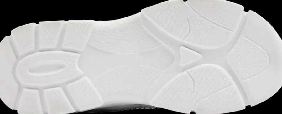 Best białe sneakersy dziewczęce ozdobione kryształkami Dzieci Sportowe