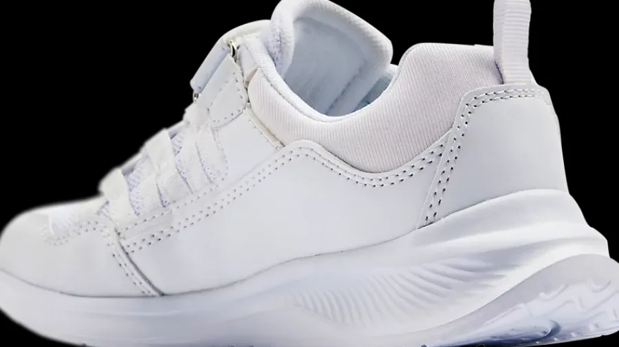 Hot białe sneakersy dziewczęce zapinane na rzep Dzieci Sportowe