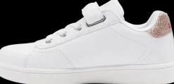 Best białe sneakersy dziewczęce Levi's z błyszczącymi elementami Dzieci Sportowe