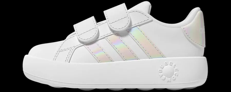 Online białe sneakersy dziewczęce Grand Court 2.0 Dzieci Sportowe