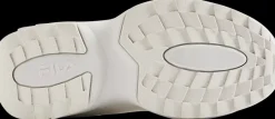 Online białe sneakersy dziewczęce z różowymi akcentami Dzieci Sportowe
