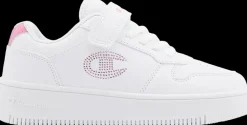 Sale białe sneakersy dziewczęce REBOUND PLATFORM GLITTER Dzieci Sportowe|Markowe