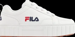 Clearance białe sneakersy dziewczęce na grubej podeszwie Dzieci Sportowe
