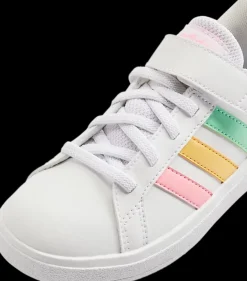 Outlet białe sneakersy dziewczęce Grand Court 2.0 Dzieci Sportowe