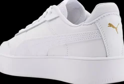 Online białe sneakersy dziewczęce Carina Street Jr Dzieci Sportowe