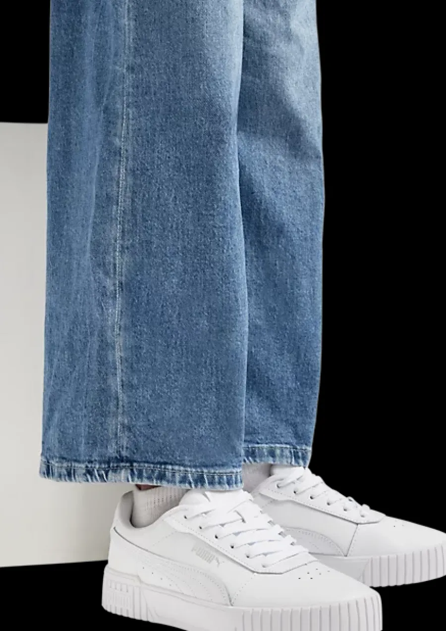 Online białe sneakersy młodzieżowe Carina 2.0 JR Dzieci Sportowe