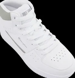 Sale białe sneakersy męskie Rebound Evolve II Mid Męskie Sportowe|Markowe