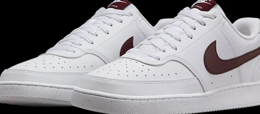 Clearance Białe sneakersy męskie COURT VISION Męskie Sportowe|Markowe