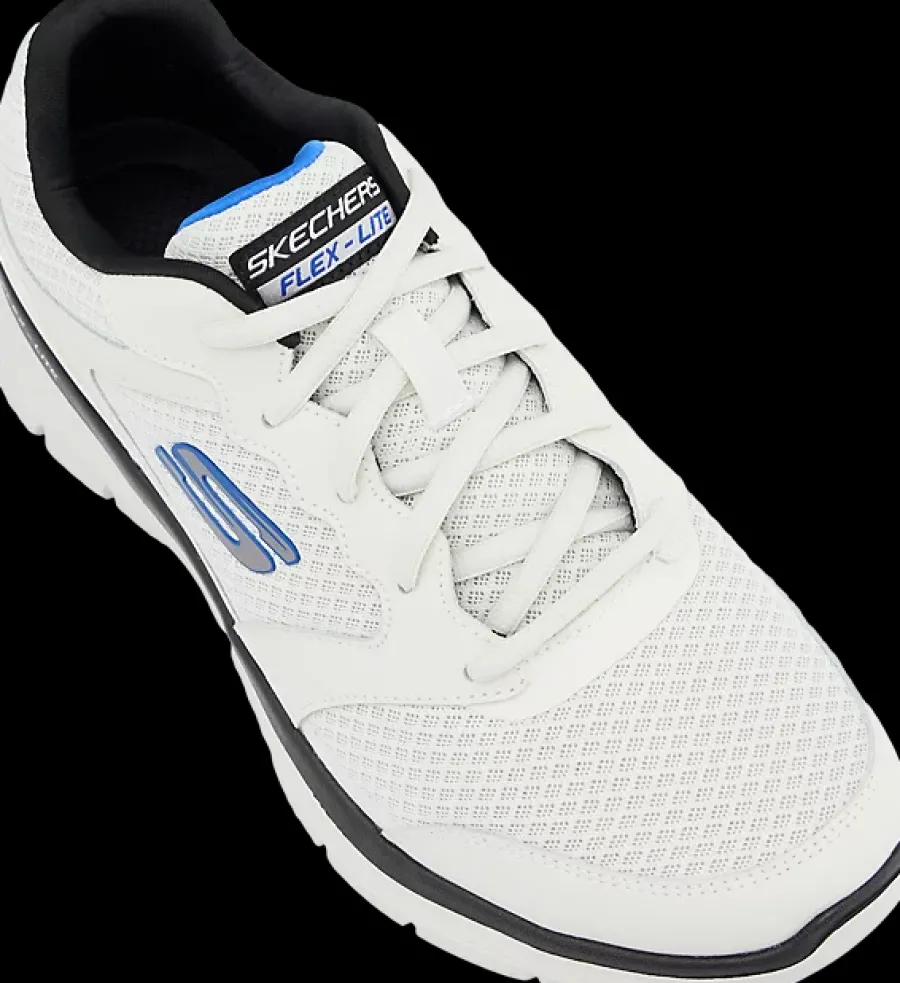 Discount białe sneakersy męskie FLEX ADVANTAGE 4.0 Męskie Sportowe|Markowe
