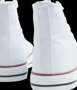 Sale białe tenisówki damskie z wysoką cholewką Damskie Sportowe|Trampki