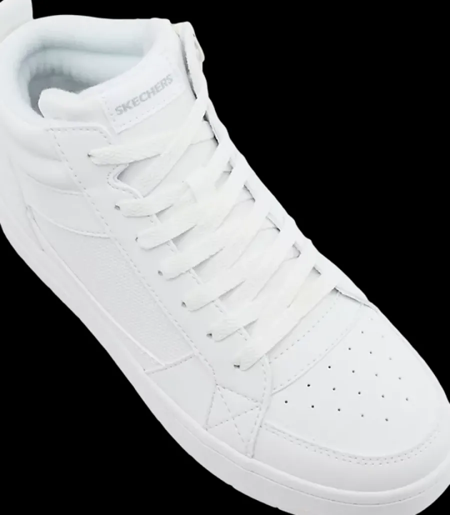 białe wysokie sneakersy dziecięce Smooth Street Dzieci Sportowe