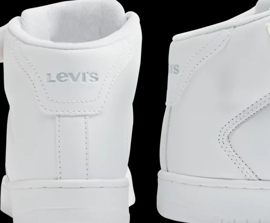 Sale białe wysokie sneakersy dziecięce Levi's Dzieci Sportowe