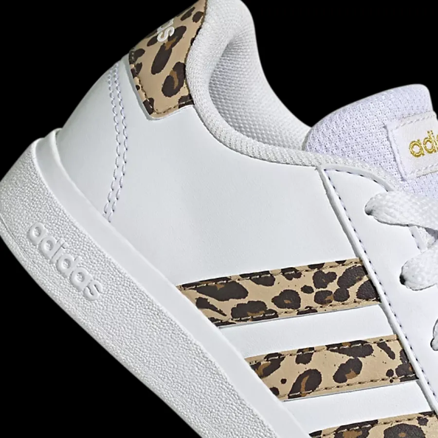 Best biale młodzieżowe sneakersy Grand Court 2.0 Dzieci Sportowe