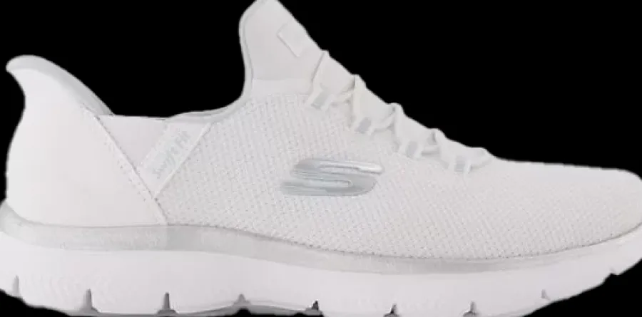 Hot biale sneakersy damskie z wkładką memory foam Damskie Sportowe|Markowe