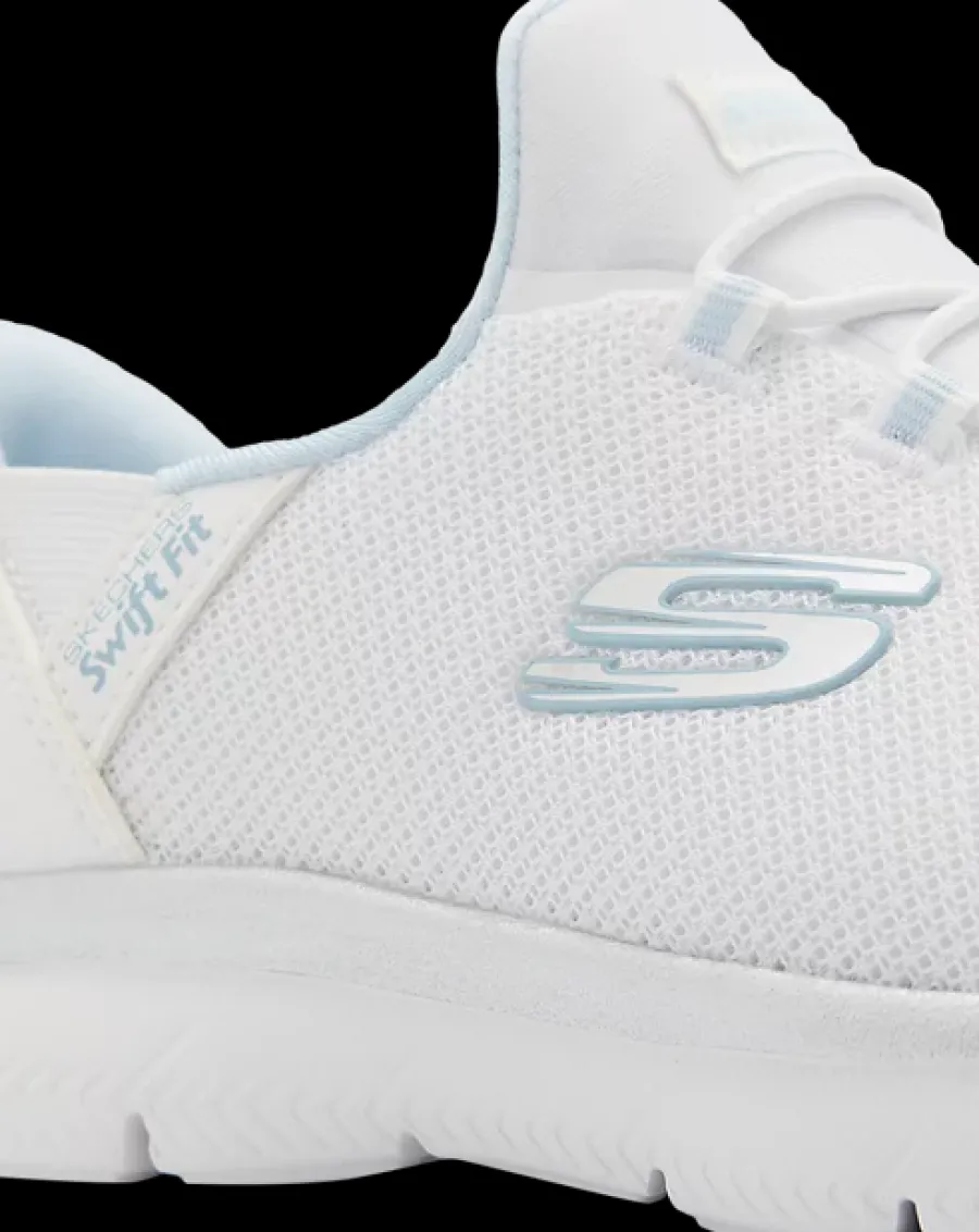 Hot biale sneakersy damskie z wkładką memory foam Damskie Sportowe|Markowe