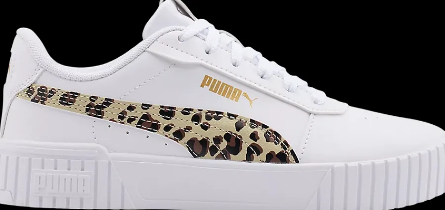 Discount biale sneakersy młodzieżowe Carina 2.0 Animal Dzieci Sportowe