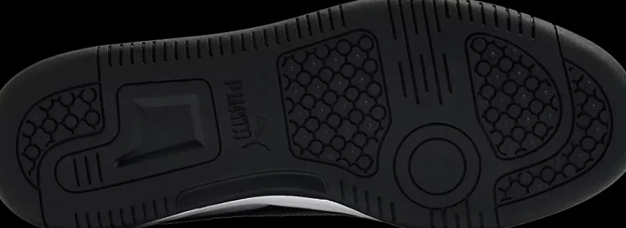 Outlet bialo-czarne sneakersy męskie Rebound V6 Low Męskie Sportowe|Markowe