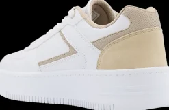 Outlet biało-beżowe sneakersy damskie Damskie Sportowe