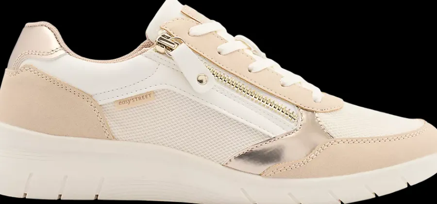 Best biało-beżowe sneakersy damskie Damskie Sportowe