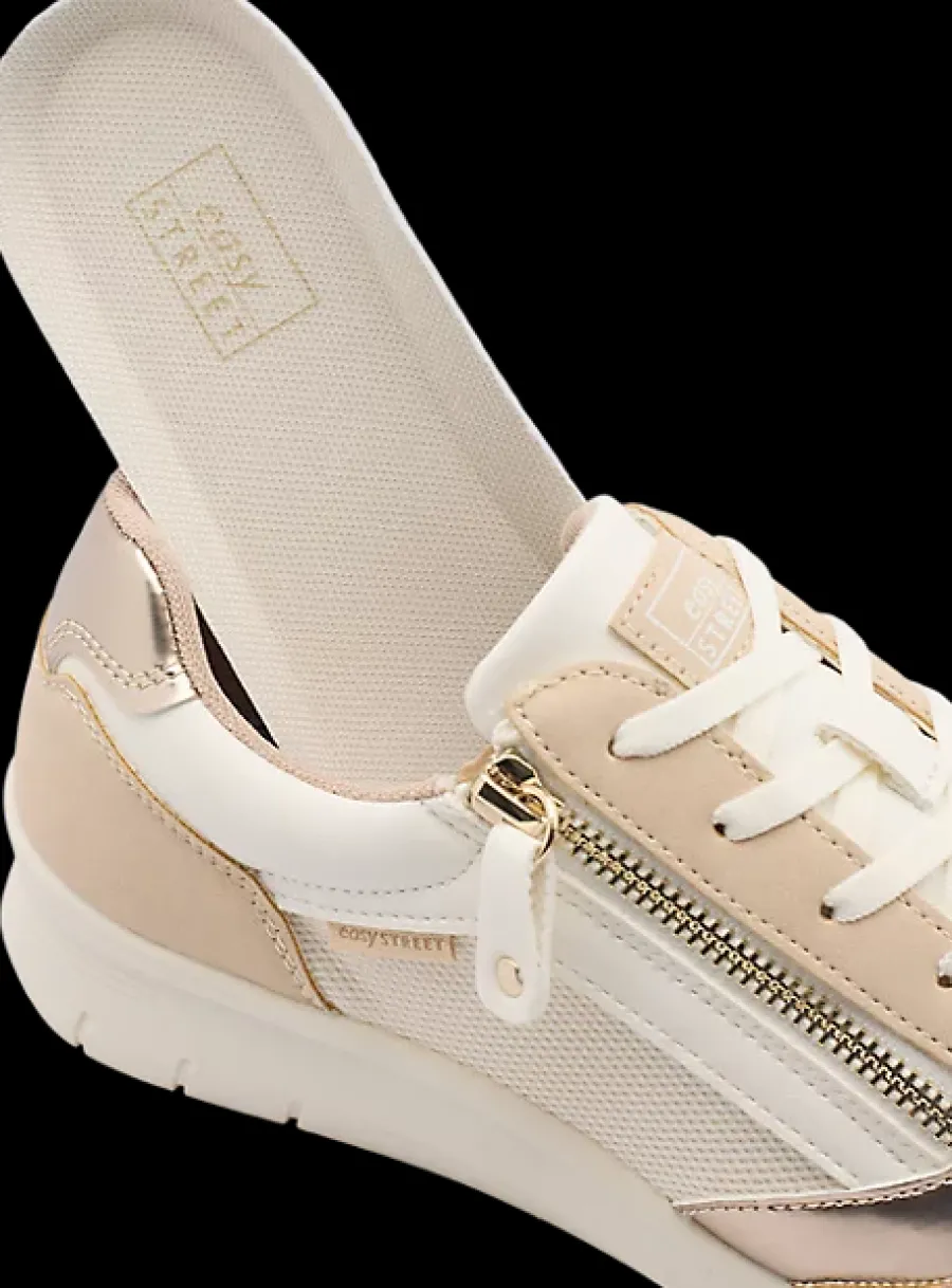 Best biało-beżowe sneakersy damskie Damskie Sportowe
