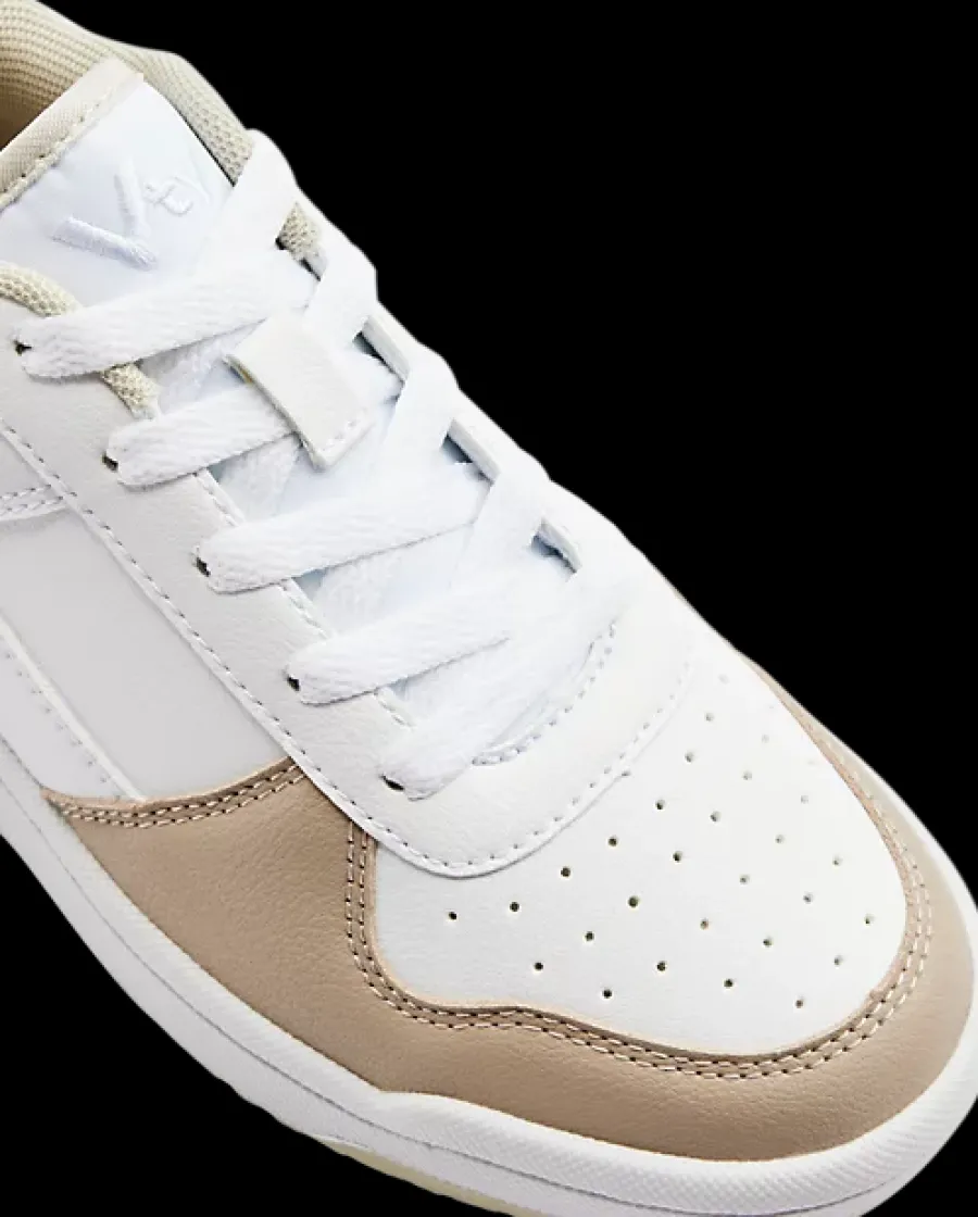 Sale biało-beżowe sneakersy damskie Damskie Sportowe