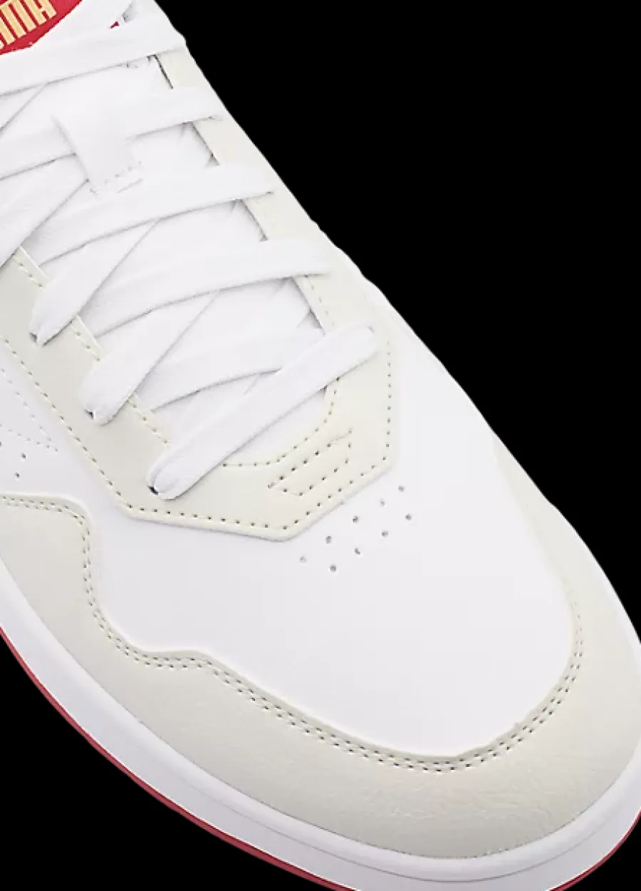 Online biało-beżowe sneakersy męskie Męskie Sportowe|Markowe
