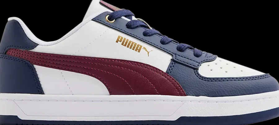 Best biało-bordowo-granatowe sneakersy młodzieżowe Caven 2.0 Jr Dzieci Sportowe