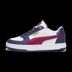 Best biało-bordowo-granatowe sneakersy młodzieżowe Caven 2.0 Jr Dzieci Sportowe