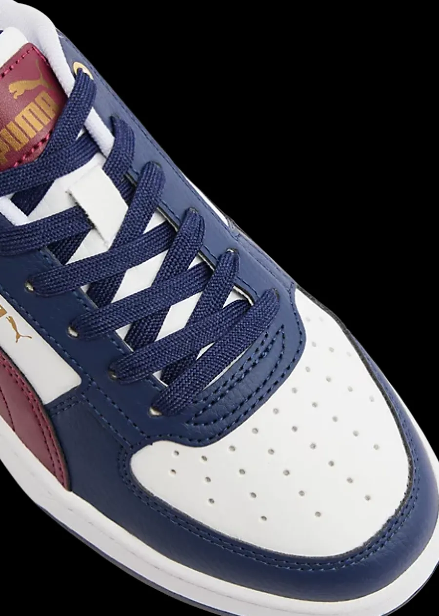Best biało-bordowo-granatowe sneakersy młodzieżowe Caven 2.0 Jr Dzieci Sportowe
