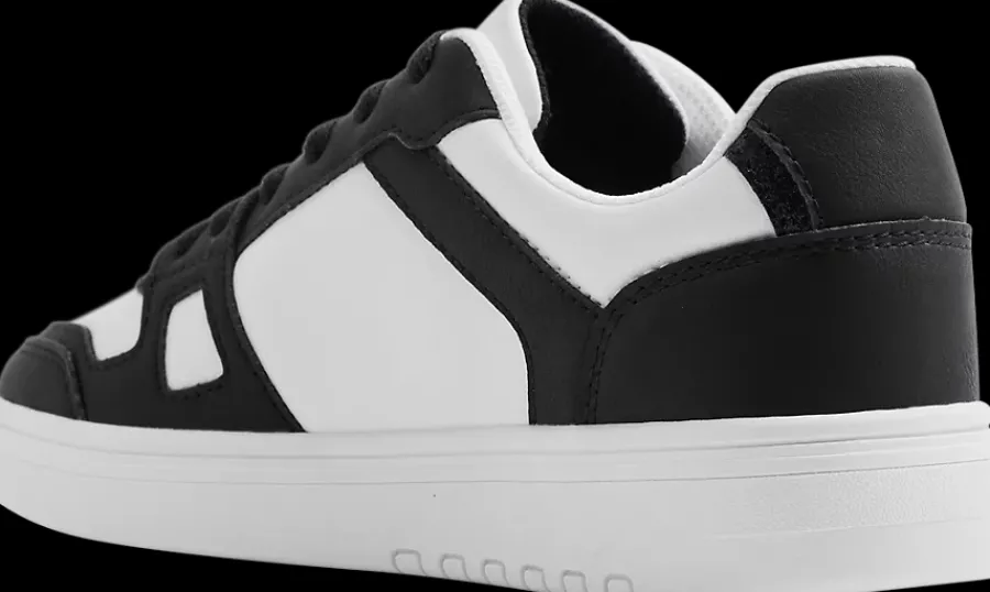 Online biało-czarne sneakersy damskie Damskie Sportowe
