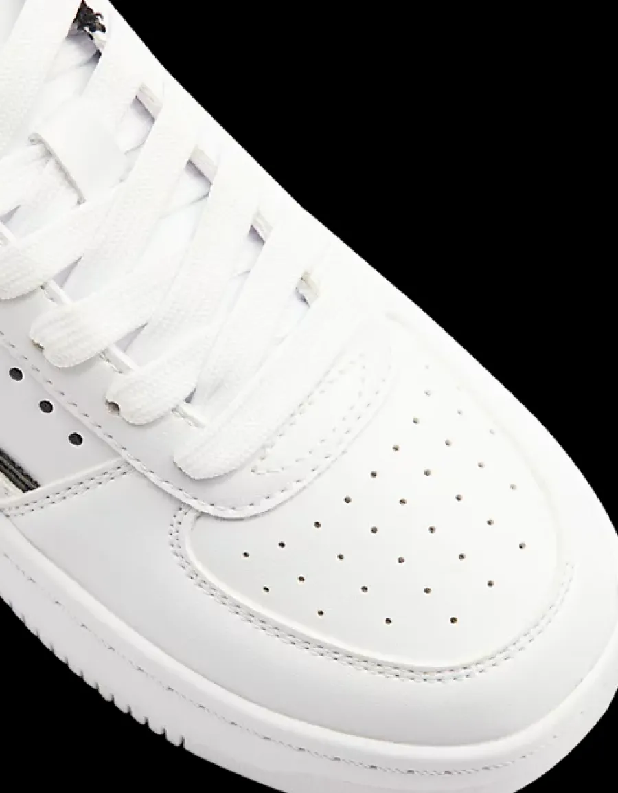 Outlet biało-czarne sneakersy damskie Damskie Sportowe