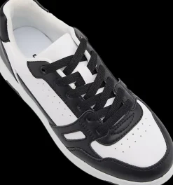 Outlet biało-czarne sneakersy damskie Damskie Sportowe|Casual