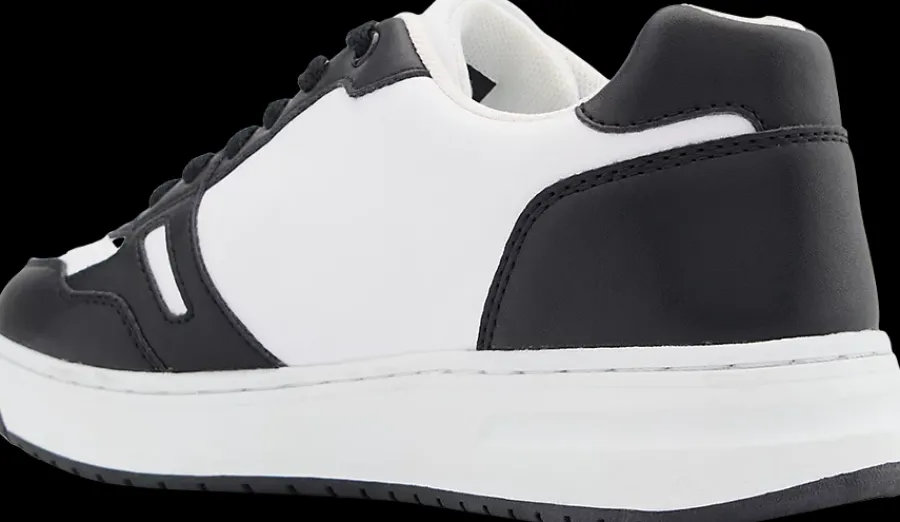 Outlet biało-czarne sneakersy damskie Damskie Sportowe|Casual