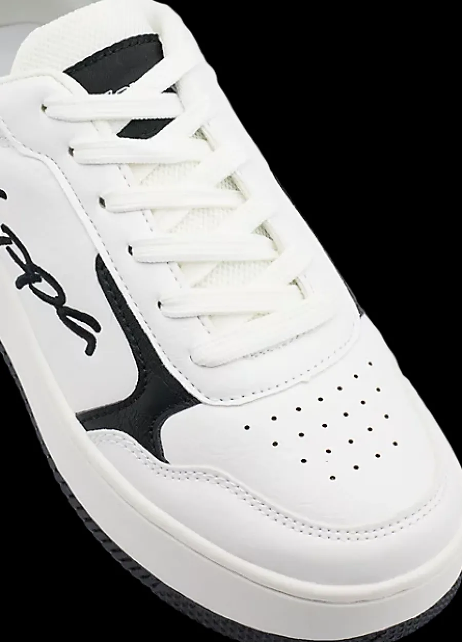 Discount biało-czarne sneakersy damskie Damskie Sportowe|Markowe
