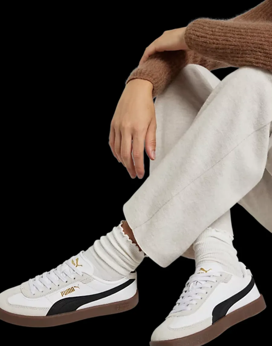 Best biało-czarne sneakersy damskie Club II Era Damskie Sportowe|Markowe