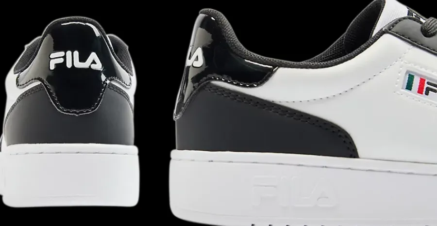 Hot biało-czarne sneakersy damskie Damskie Sportowe|Markowe