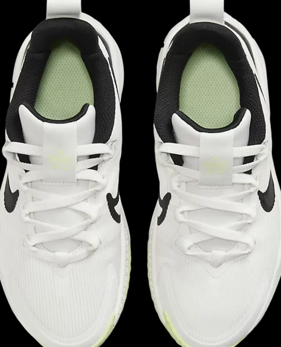 New biało-czarne sneakersy dziecięce Star Runner 4 Dzieci Sportowe|Markowe