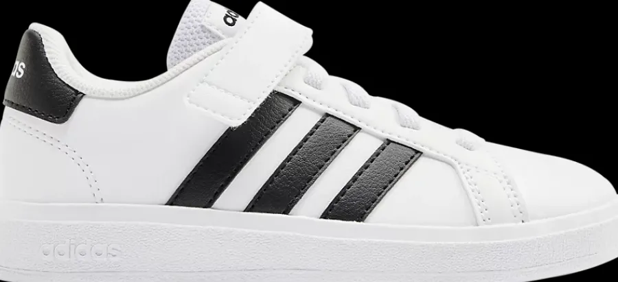 Sale biało-czarne sneakersy dziecięce GRAND COURT 2.0 Dzieci Sportowe