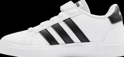 Sale biało-czarne sneakersy dziecięce GRAND COURT 2.0 Dzieci Sportowe