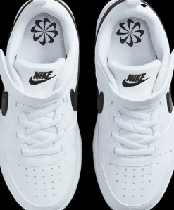 New biało-czarne sneakersy dziecięce Court Borough Low Dzieci Sportowe