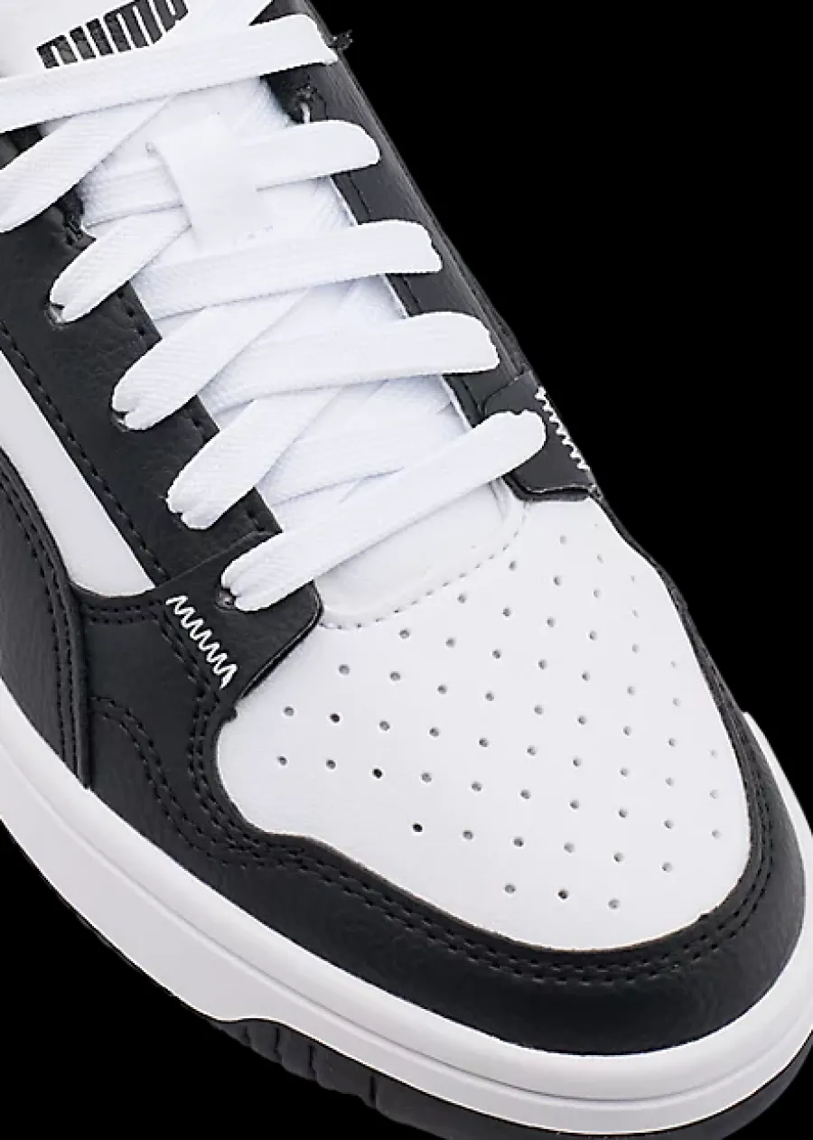 Best biało-czarne sneakersy dziecięce Reb-L Dzieci Sportowe