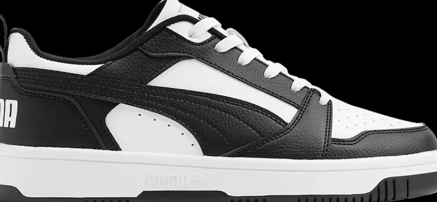 Discount biało-czarne sneakersy młodzieżowe Rebound V6 Dzieci Sportowe