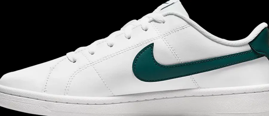 Discount biało-czarne sneakersy męskie Court Royale Męskie Sportowe|Markowe