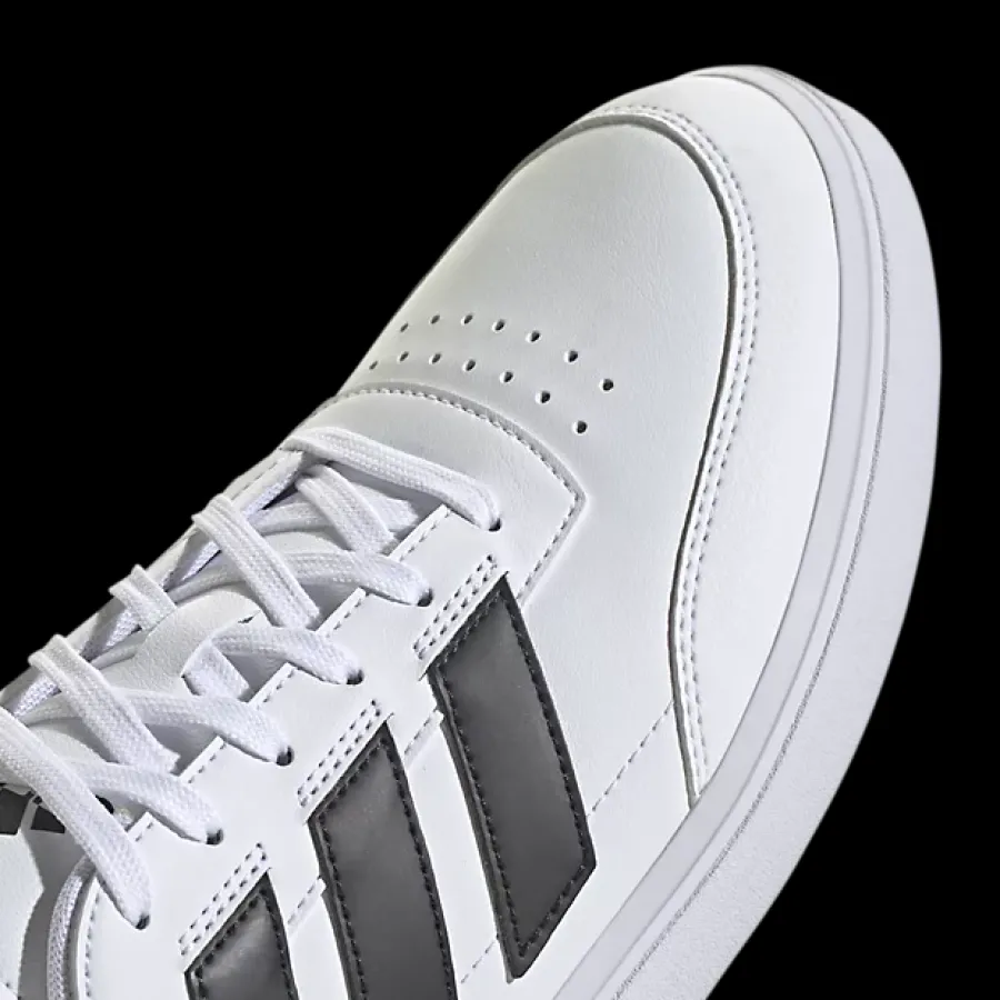 Best biało-czarne sneakersy męskie Courtblock Męskie Sportowe|Markowe