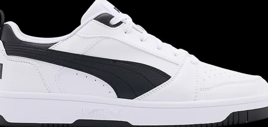 Discount biało-czarne sneakersy męskie Rebound V6 Low Męskie Sportowe|Casual