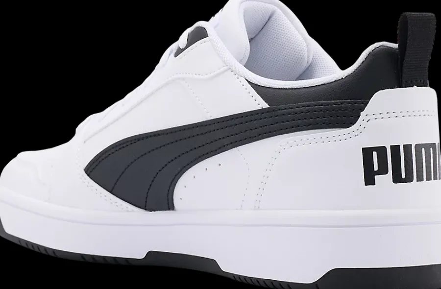 Discount biało-czarne sneakersy męskie Rebound V6 Low Męskie Sportowe|Casual