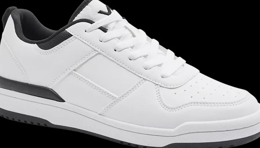 Clearance biało-czarne sneakersy męskie Męskie Sportowe