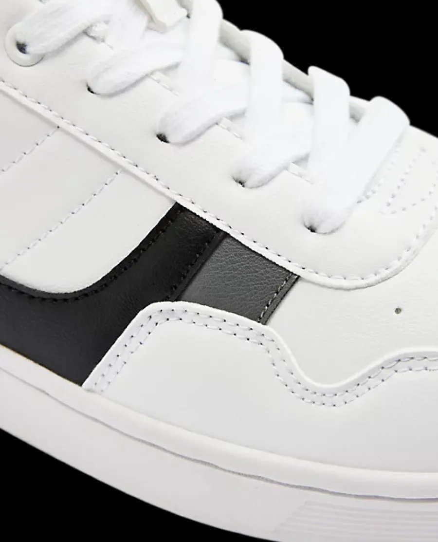 Online biało-czarne sneakersy męskie Męskie Sportowe|Casual