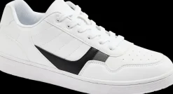 Online biało-czarne sneakersy męskie Męskie Sportowe|Casual